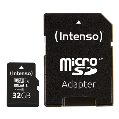 Intenso 3423480 Micro Sd Uhs I Premium 32gb Cadap